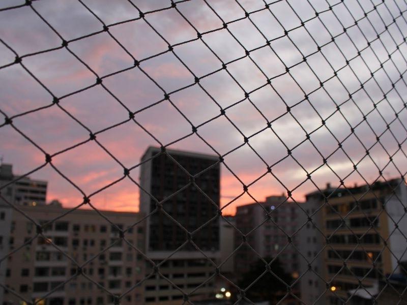 Redes de segurança para canchas em Itajaí