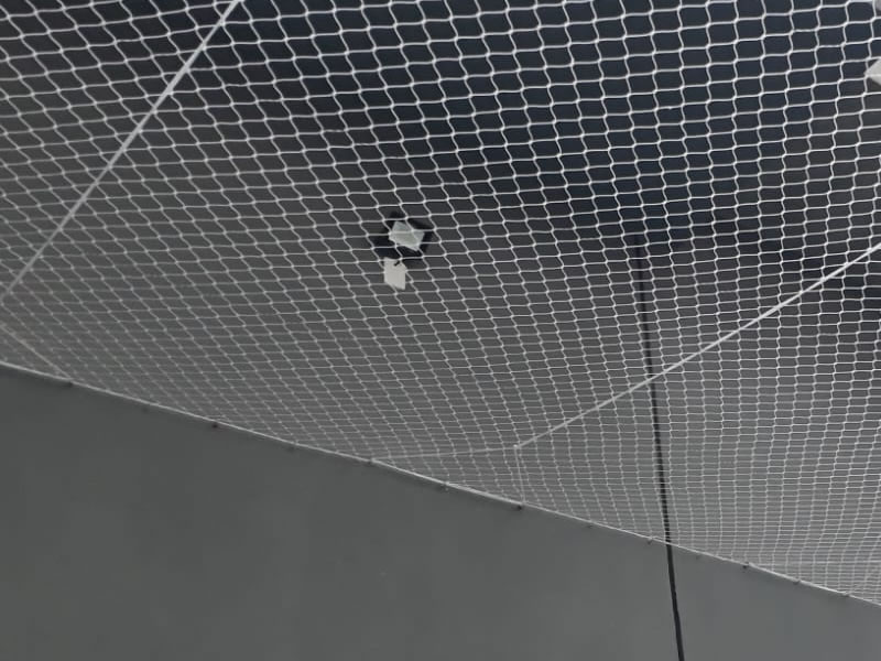 Instalação de rede de segurança em Itajaí